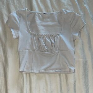 Garage Cropped Corset Top